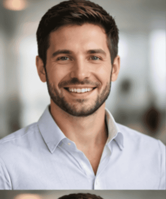 Estudiante feliz con recursos educativos y orientación universitaria confiable para su crecimiento académico.